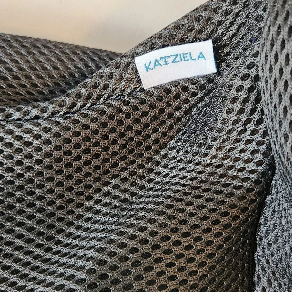 NWOT Katziela Hands-Free Pet Carrier Sling Bag Breathable Blue Mesh Travel Tote